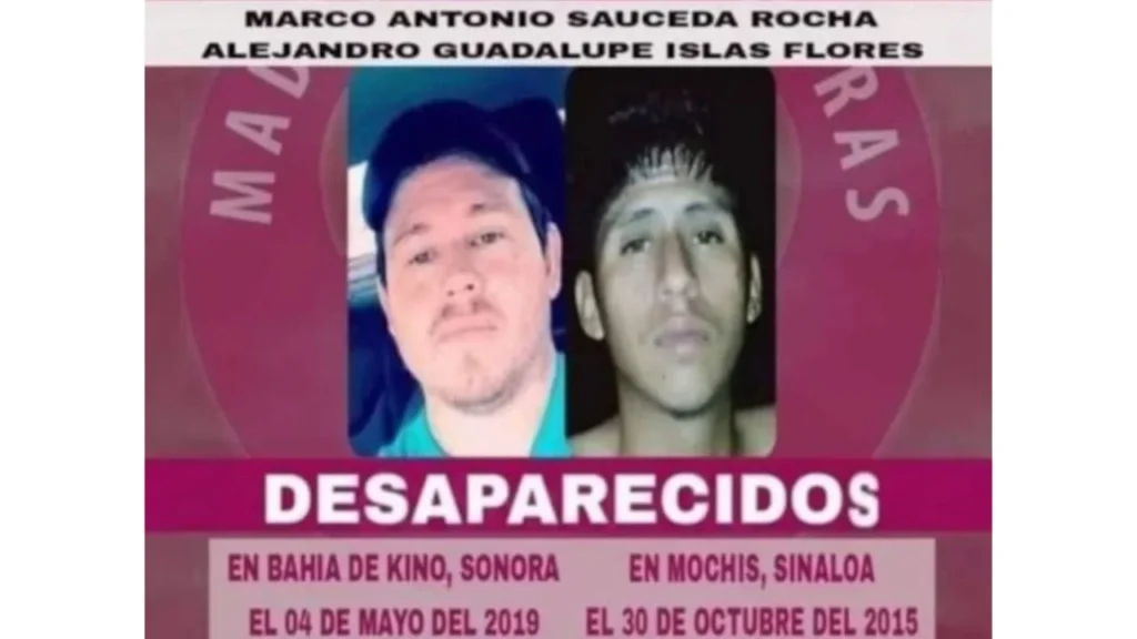 La madre buscadora Ceci Flores informó que localizó los restos de su hijo en el municipio de Hermosillo, en Sonora.