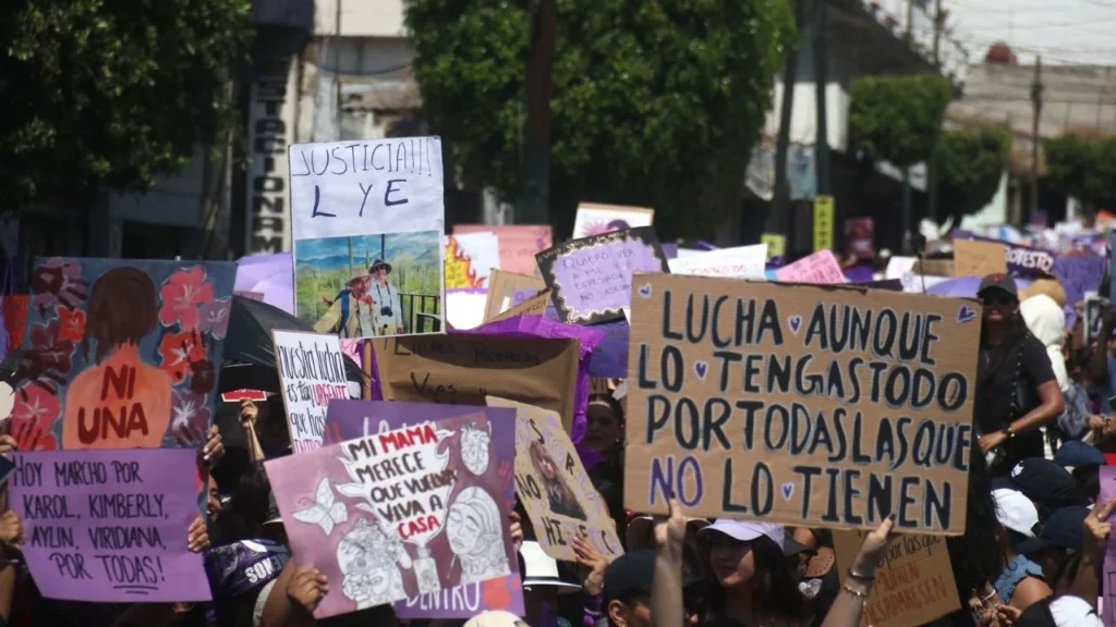 La conmemoración por el Día Internacional de la Mujer tuvo epicentro en Morelos, tras los feminicidios de Kimberly Ramos y Karol Toledo.