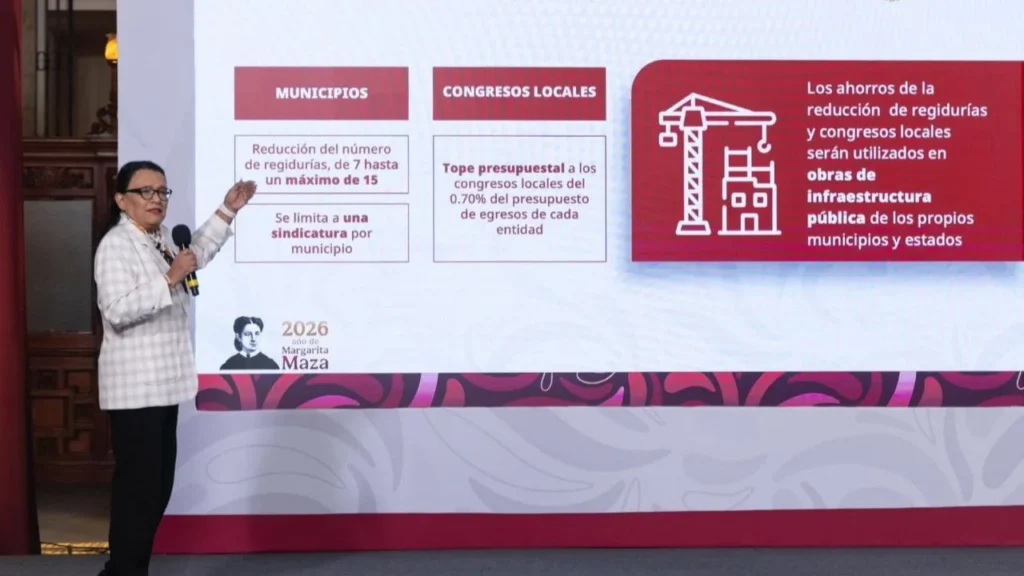 Delinea Rosa Icela Rodríguez Plan B electoral, va por menos privilegios

