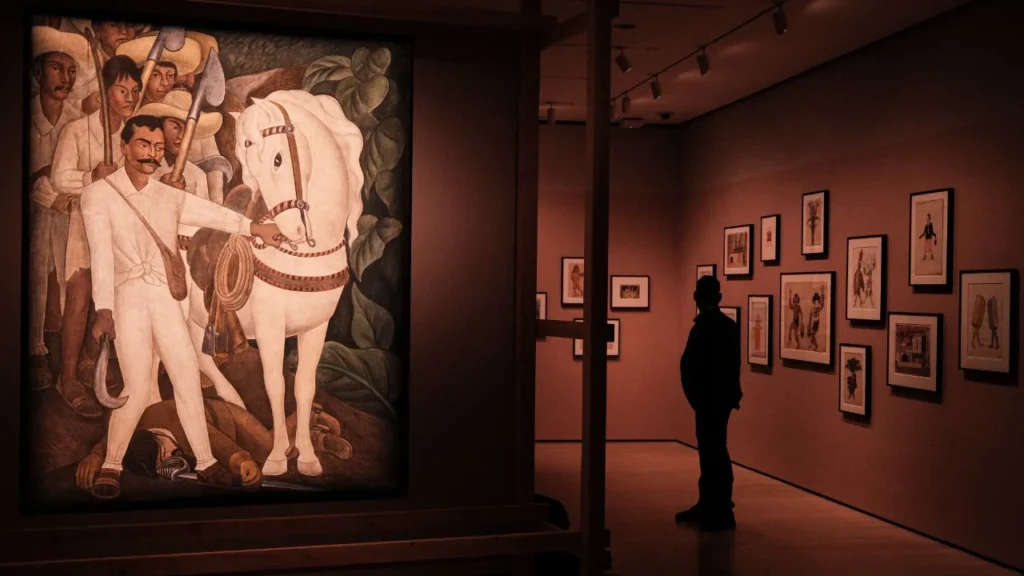 El Museo de Arte Moderno de Nueva York reúne, por primera vez, obras de la pareja de artistas mexicanos Frida Kahlo y Diego Rivera.