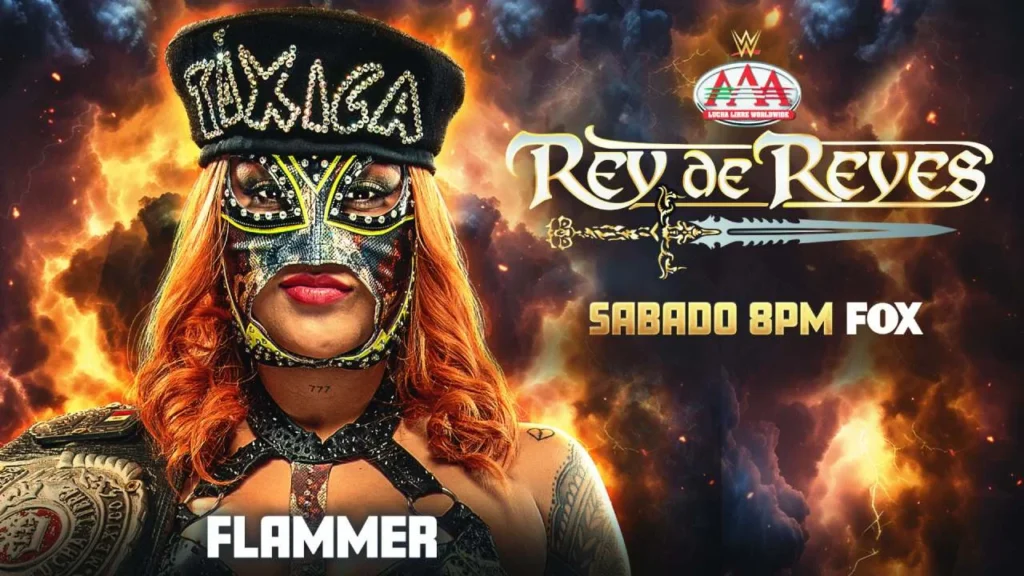 Lady Flammer tiene un reto abierto para defender el Reina de Reinas.