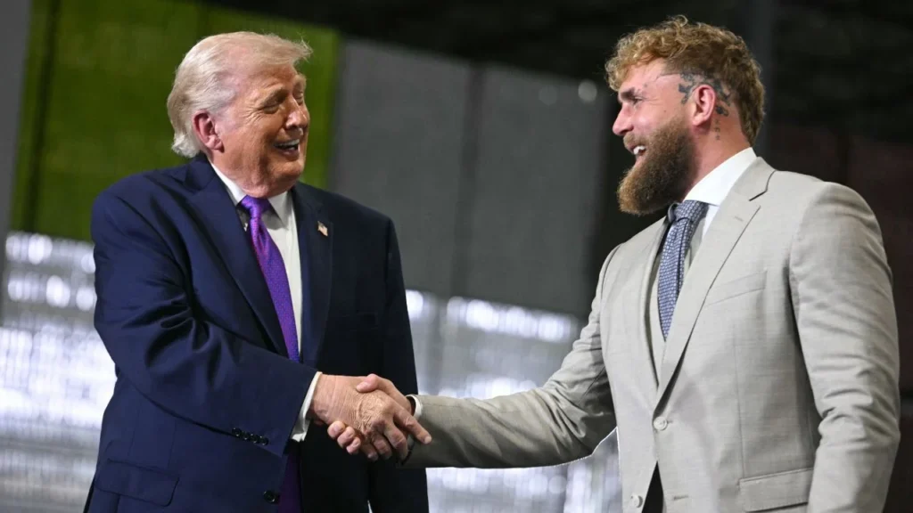 Donald Trump expresó su respaldo al boxeador e influencer Jake Paul en caso de que decida aspirar a un cargo político en Estados Unidos.