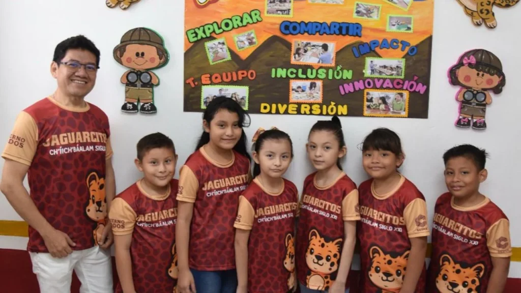 El equipo “Ch’iich’báalam Siglo XXI” (Jaguarcitos), del DIF PILARES Siglo XXI, fue premiado como Mejor Maqueta en la FIRST LEGO League UNEARTHED durante la temporada 2025-2026.