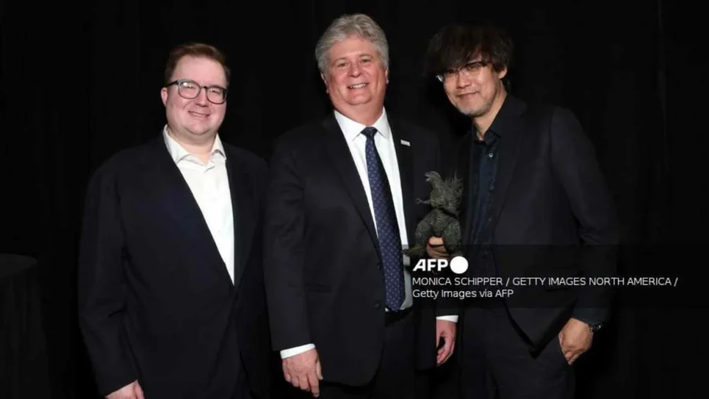 El monstruo japonés sacudió la CinemaCon este martes en Las Vegas donde se divulgaron imágenes de Godzilla Minus Zero.