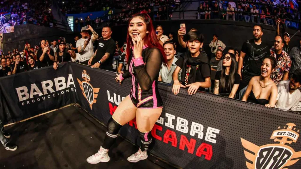 La luchadora chilena no renovó su contrato con el CMLL.