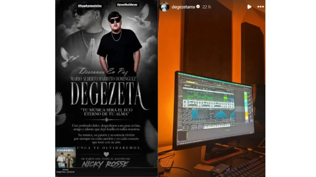 A los 22 años de edad murió asesinado ‘Degezeta’ cantante de música urbana, cuando salió de un estudio de grabación en Culiacán.
