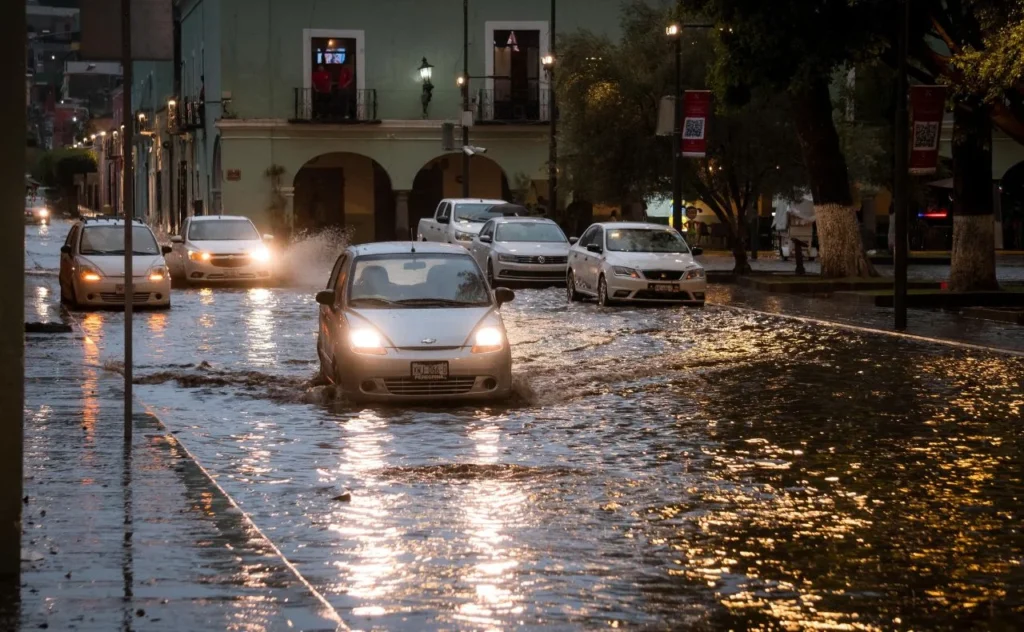 Clima hoy: fuertes lluvias, descargas eléctricas y altas temperaturas marcarán la jornada en el sureste y otras regiones de México.