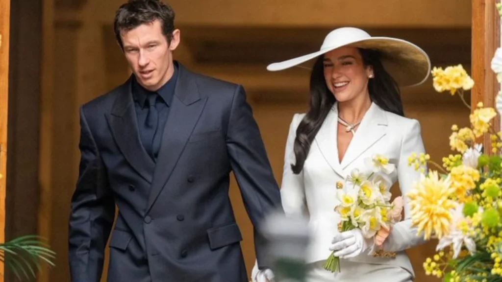 Dua Lipa y Callum Turner han desatado rumores de matrimonio luego de que surgieran reportes sobre una presunta ceremonia privada celebrada en Londres.