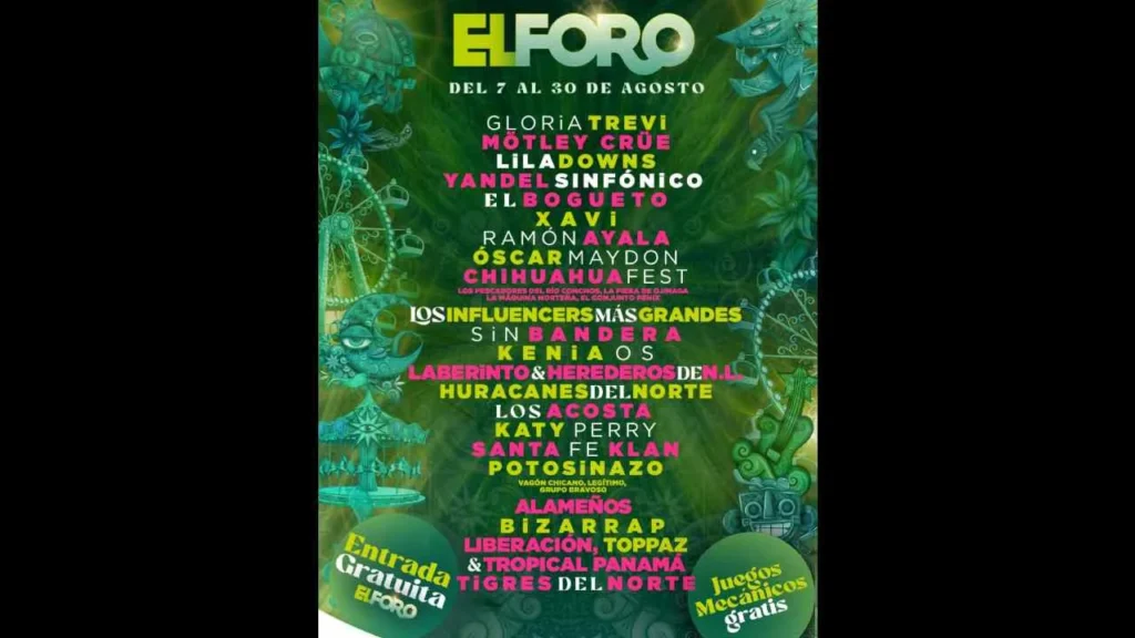 La Fenapo presentó su cartelera oficial 2026.