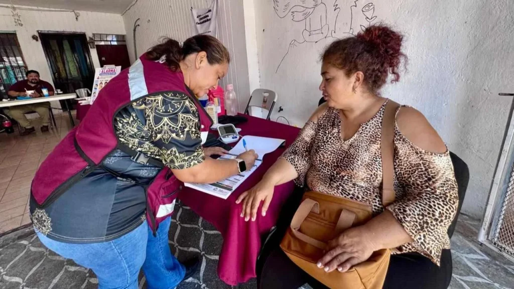 Salud en tu Barrio llegó a la colonia Tacubaya, en el municipio del Carmen.