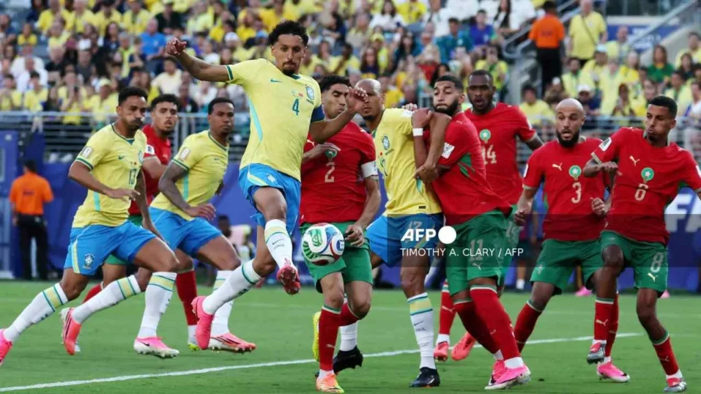 Brasil y Marruecos comenzaron su andar en la justa mundialista con un empate.