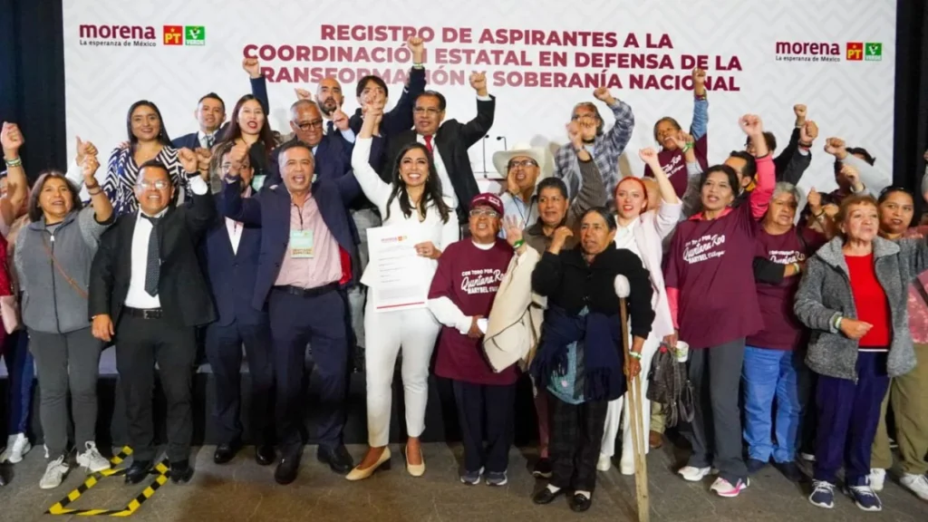 Marybel Villegas afirmó que su registro es un paso muy importantes en su vida pública y refrendó su compromiso de trabajar por Quintana Roo.