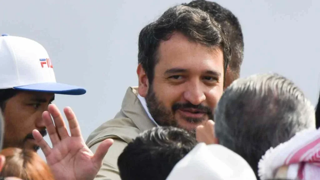 Andy López Beltrán rechaza acusaciones en su contra por el huachicol fiscal.