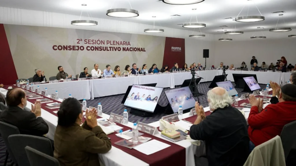 Ariadna Montiel Reyes, presidenta nacional de Morena, encabezó la Segunda Sesión Plenaria del Consejo Consultivo del partido.