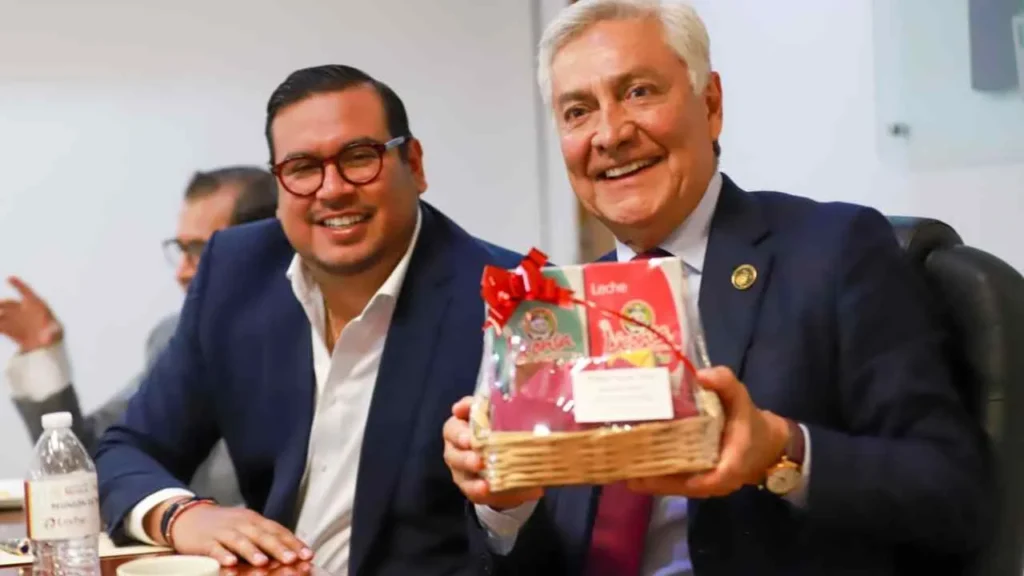 La reunión se llevó a cabo en las oficinas de Leche para el Bienestar.