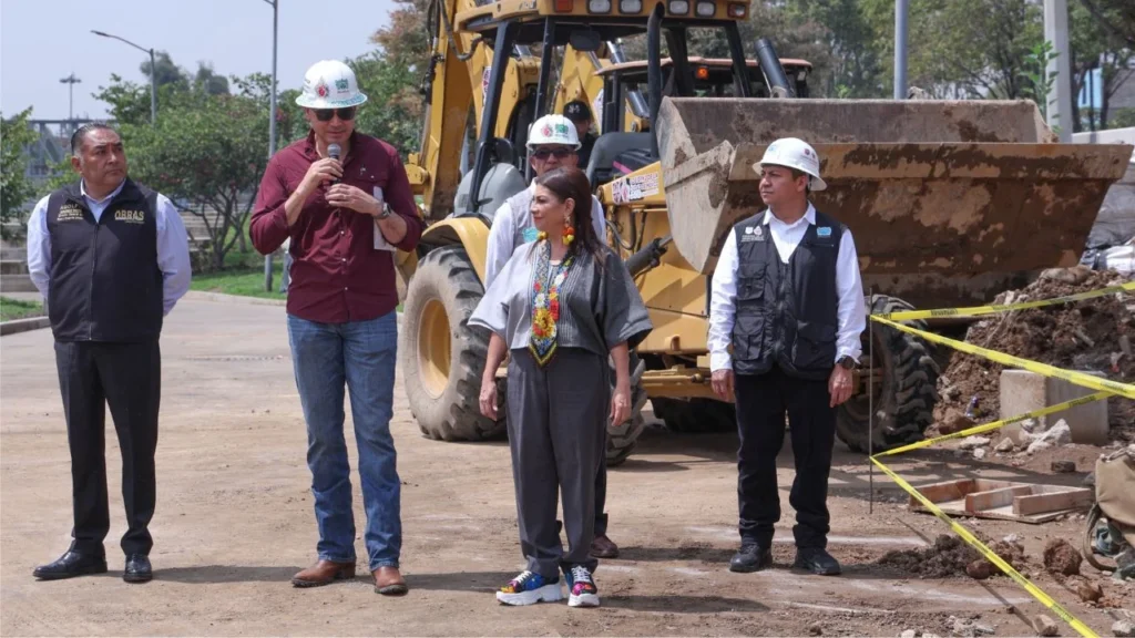 Clara Brugada supervisó el avance de obras hídricas en la alcaldía Venustiano Carranza para mitigar inundaciones y afectaciones por lluvias.
