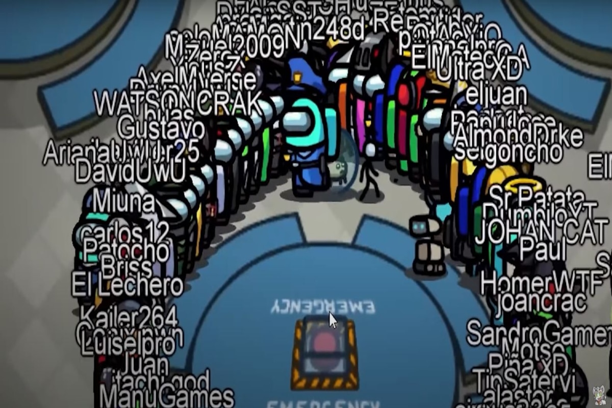 El reconocido youtuber Acenix grabó una inusual partida de Among Us de la que fue parte