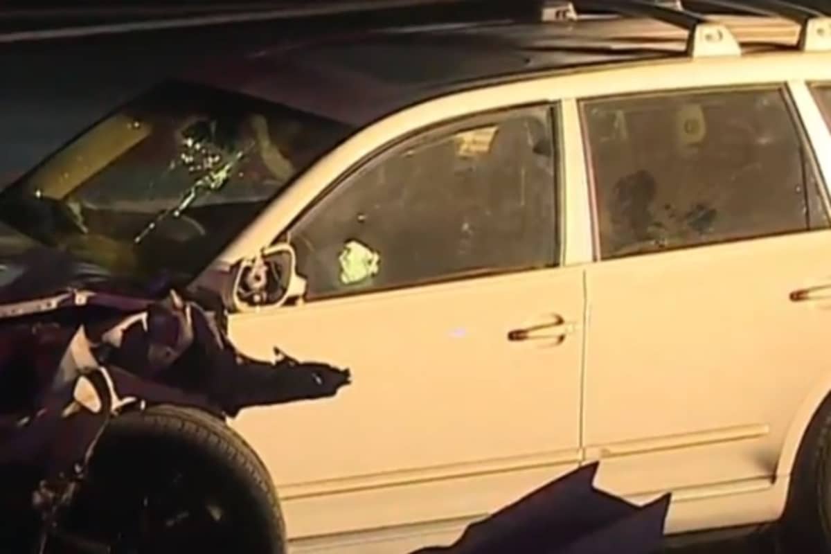 Joven huye sin pagar gasolina y estrella su auto más tarde en NL
