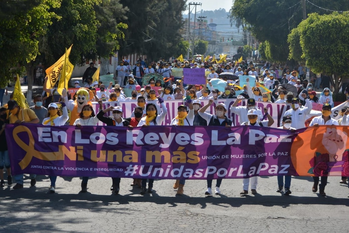 marchas en el edomex