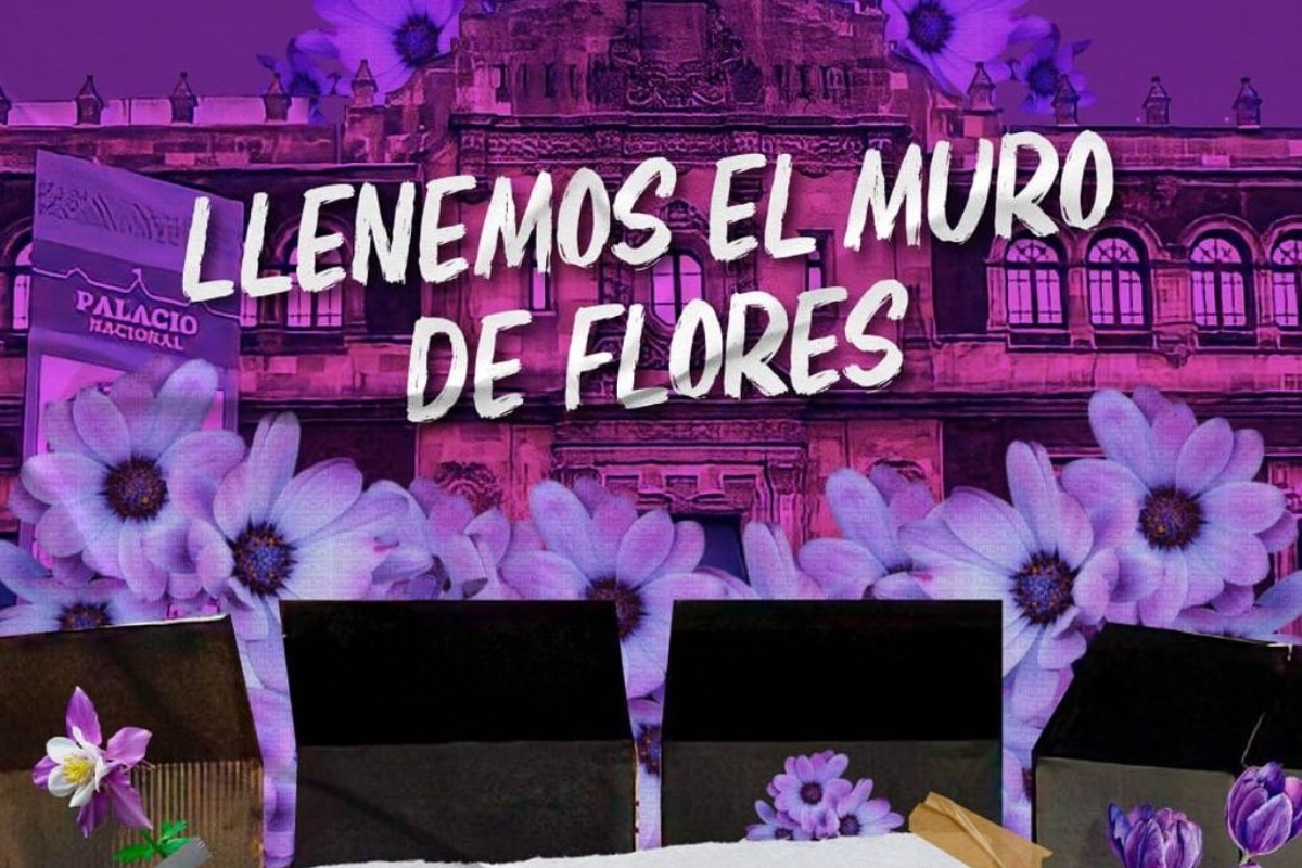 llenar el muro de flores