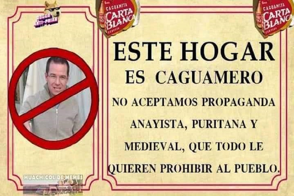 ¡Qué chistoso! Anaya se burla de sí mismo.