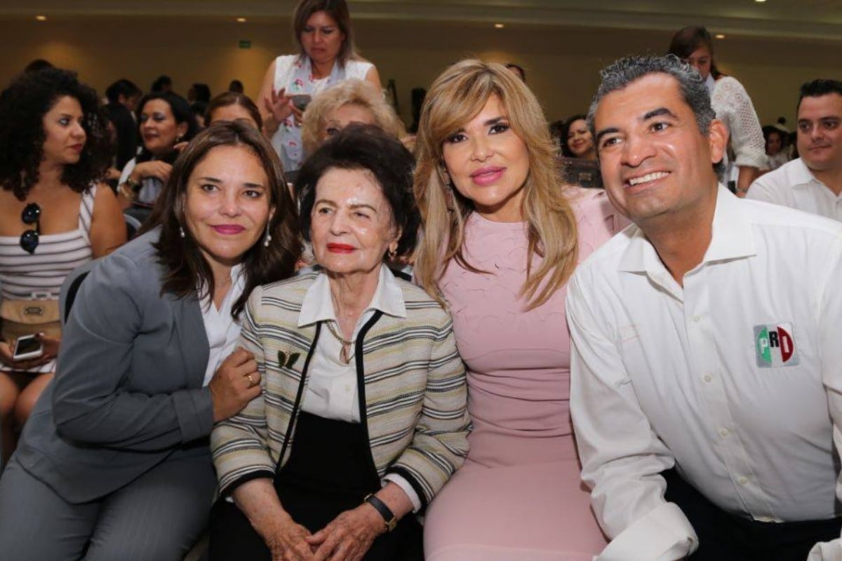 Claudia Pavlovich y Alicia Arellano Tapia