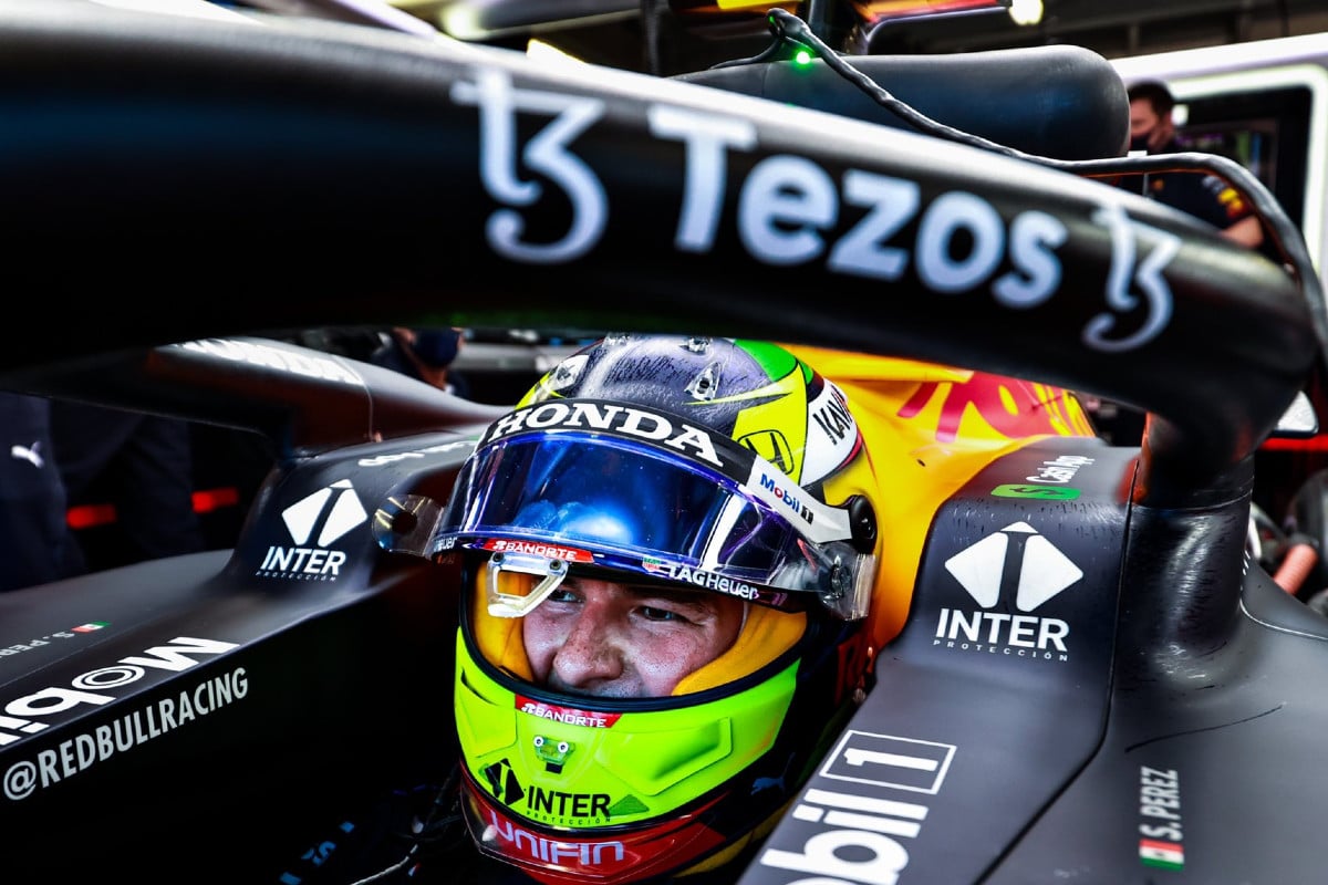 "Checo" Pérez tuvo un mal día en la clasificación en el circuito francés.