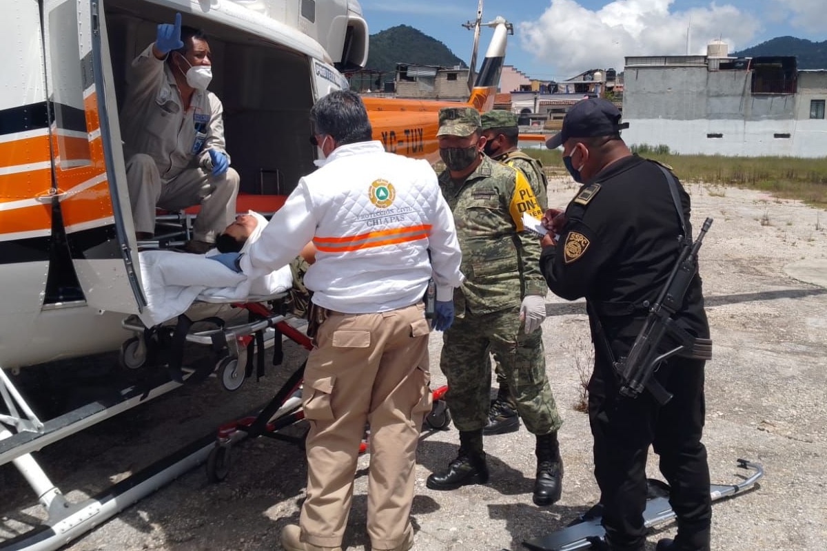 Atacan a militares y policías en Chiapas