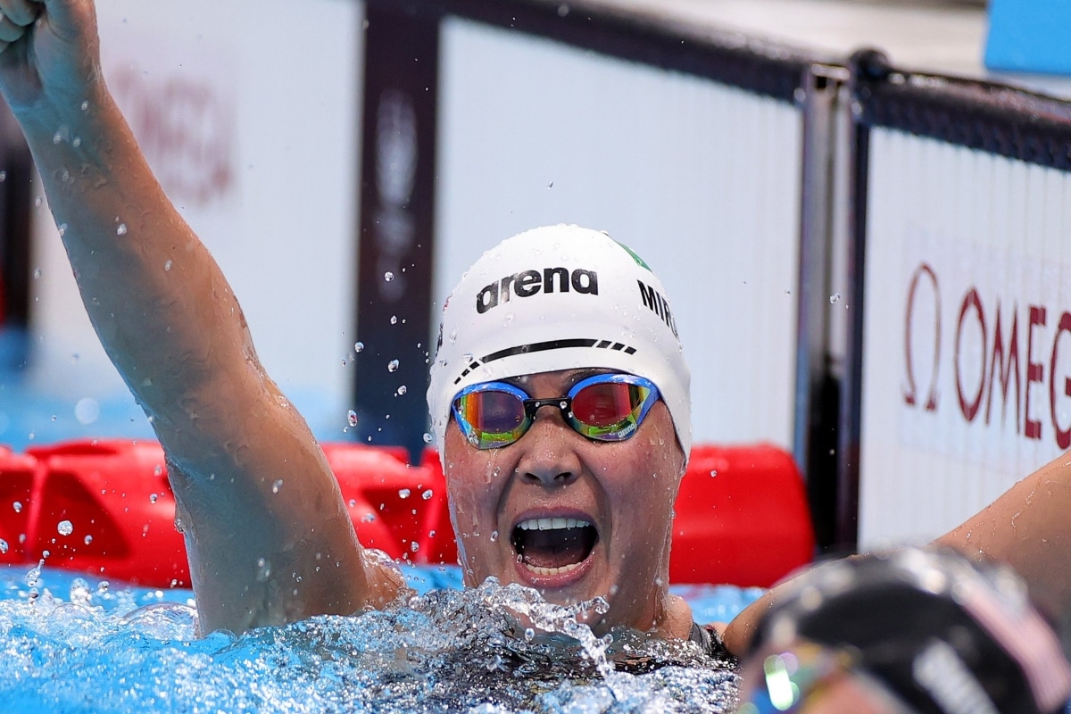 Nely Miranda logró en Tokyo 2020 su cuarta medalla en la ParaNatación de Juegos Paralímpicos