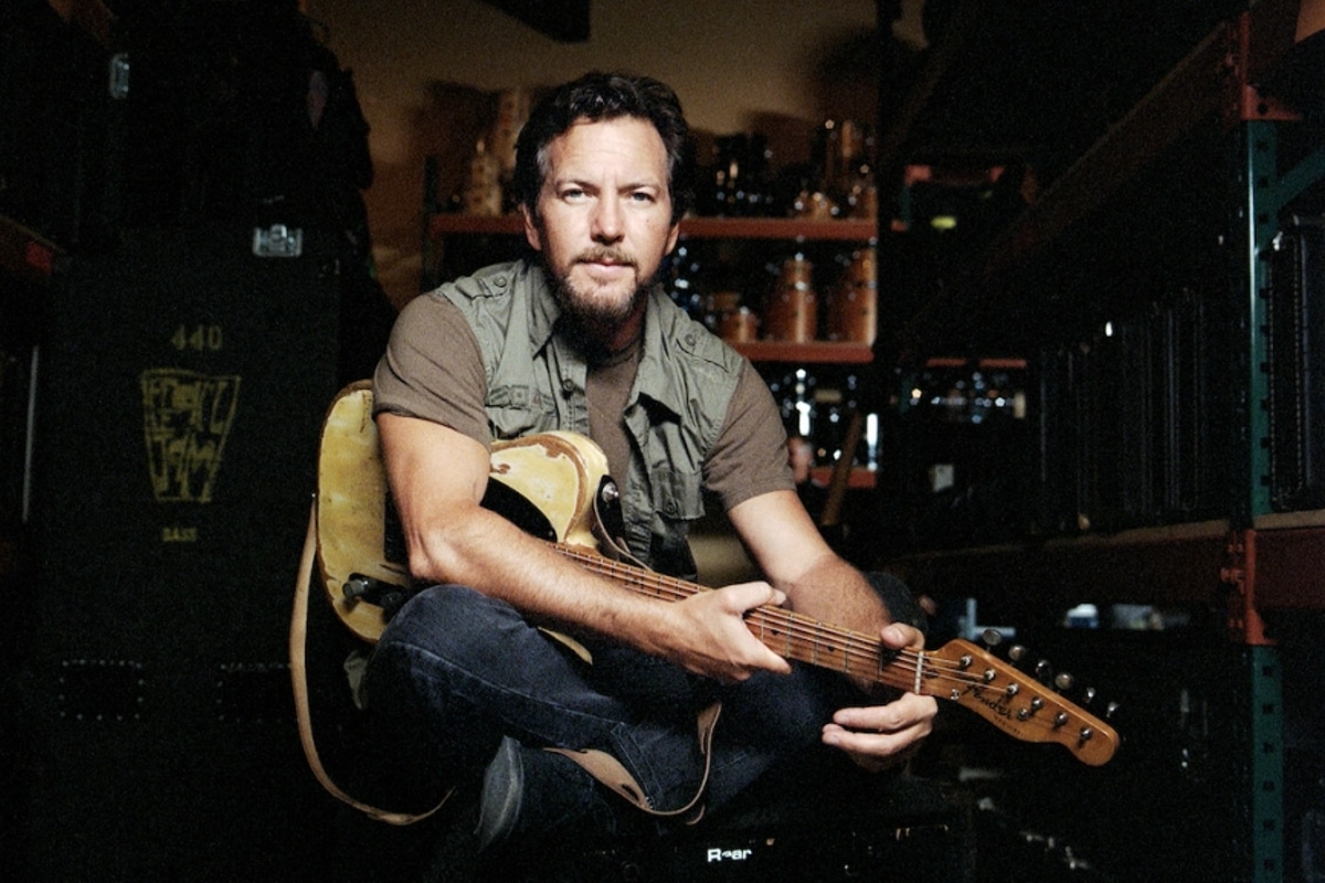 Eddie Vedder anunció su regreso con "Eathling", su primer disco solista en 10 años