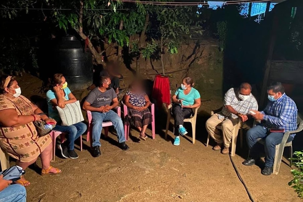 Foto: Facebook CDHEG | Angélica, de 15 años, fue encarcelada junto a su abuela y sus tres hermanas.