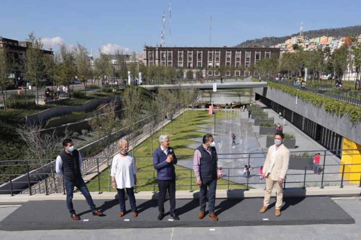 Inaugura Del Mazo el Parque de la Ciencia Fundadores