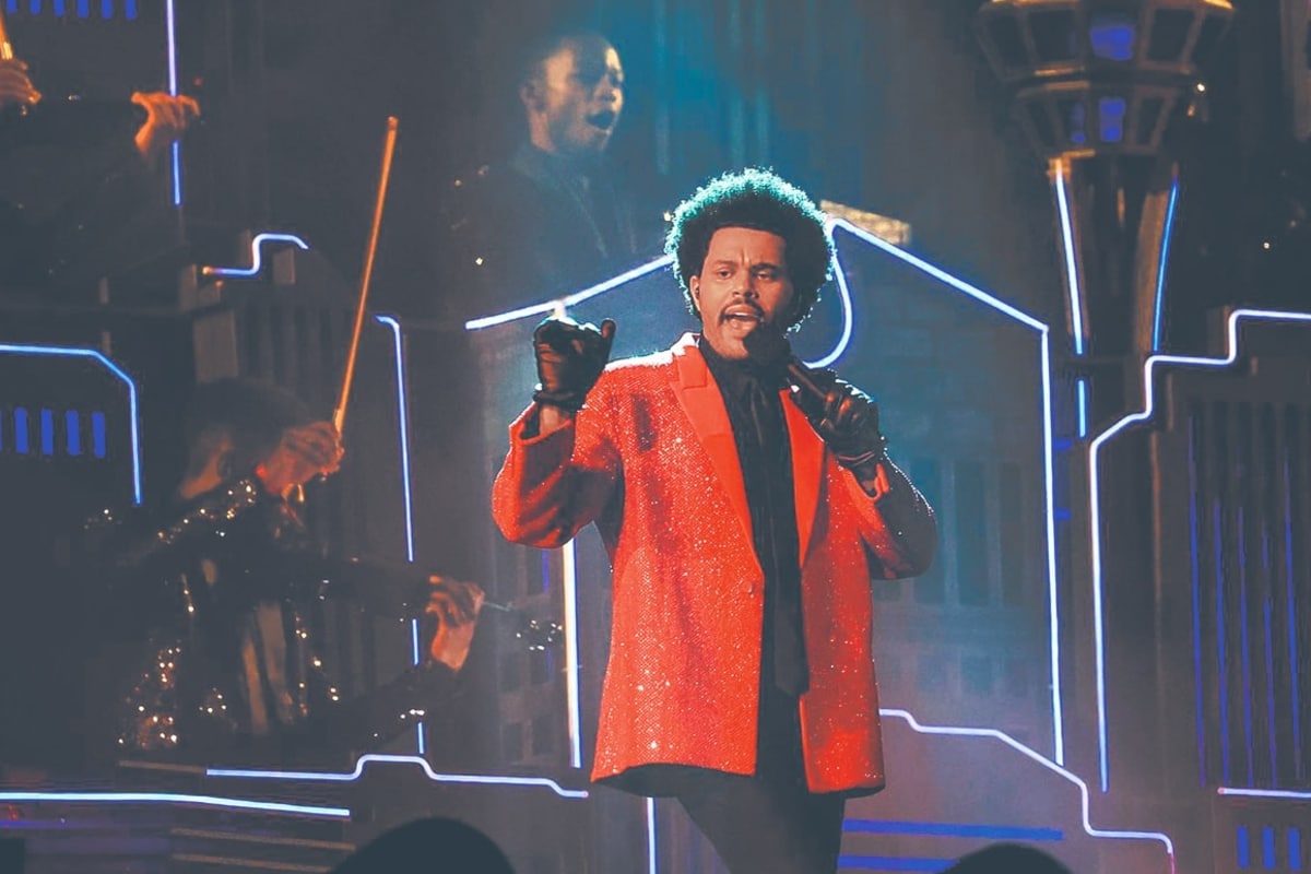 Foto: AFP | La música de The Weeknd llegará a los cinco continentes con su nueva gira mundial de estadios.