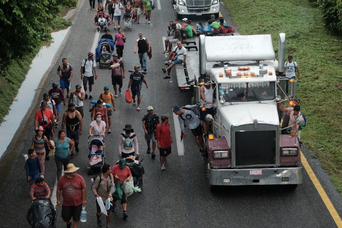 GN disparó a vehículo que transportaba migrantes en Chiapas; conductor intentó embestirlos
