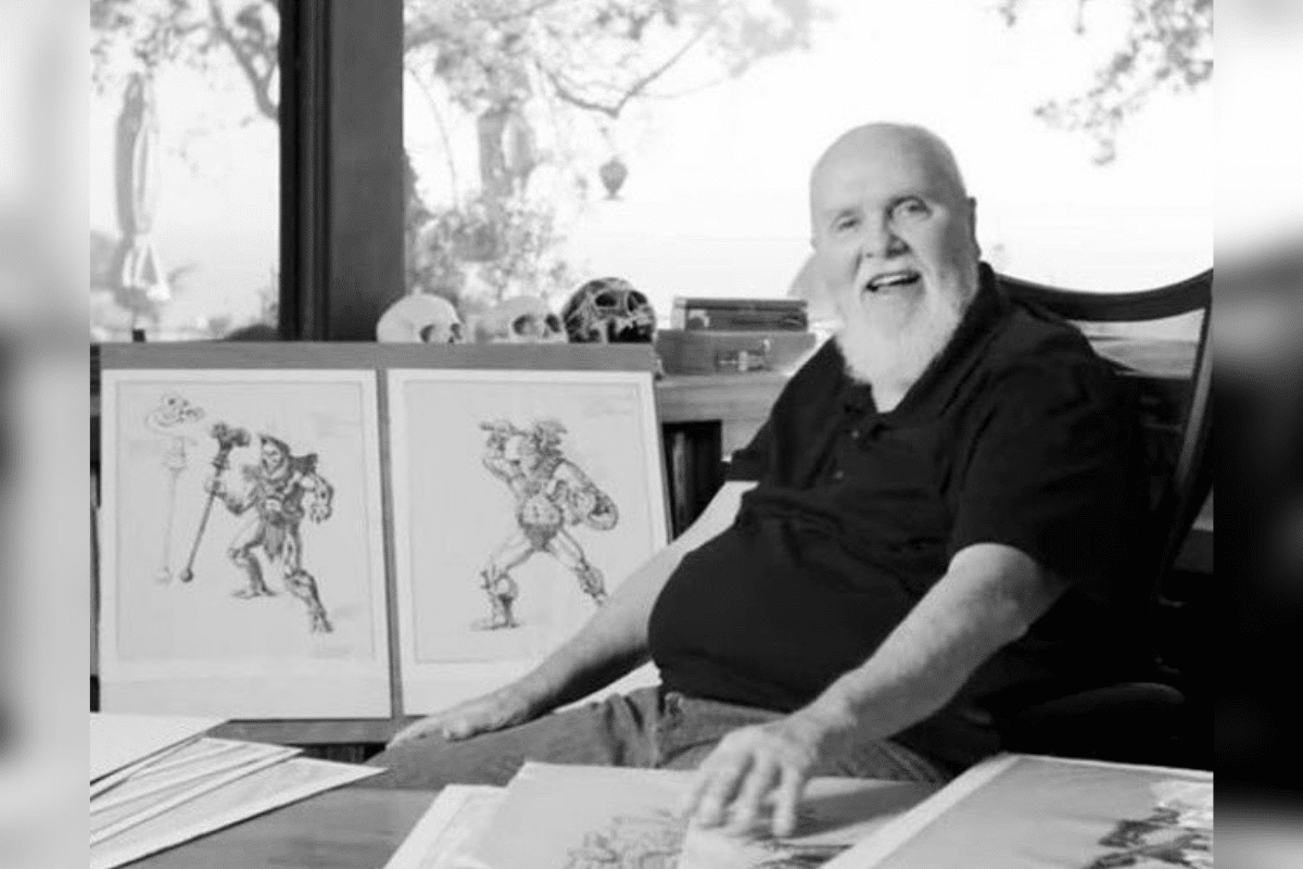 Foto: Twitter@toysthatmadeus | T. Mark Taylor trabajó para Mattel donde diseñó los juguetes de "He-Man y los amos del universo"