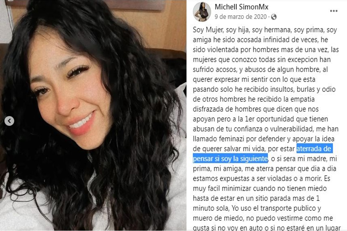 Michell Simón fue hallada sin vida en la Ciudad de México.
