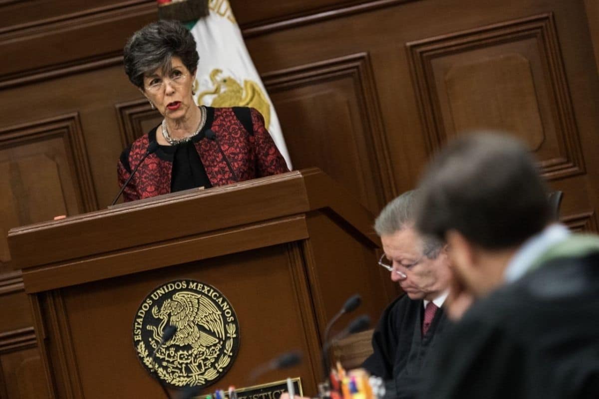 Foto: Cuartoscuro. l Durante la sesión se presentaron cinco votos a favor y uno en contra, rechazando la petición de la magistrada para el ejercicio.
