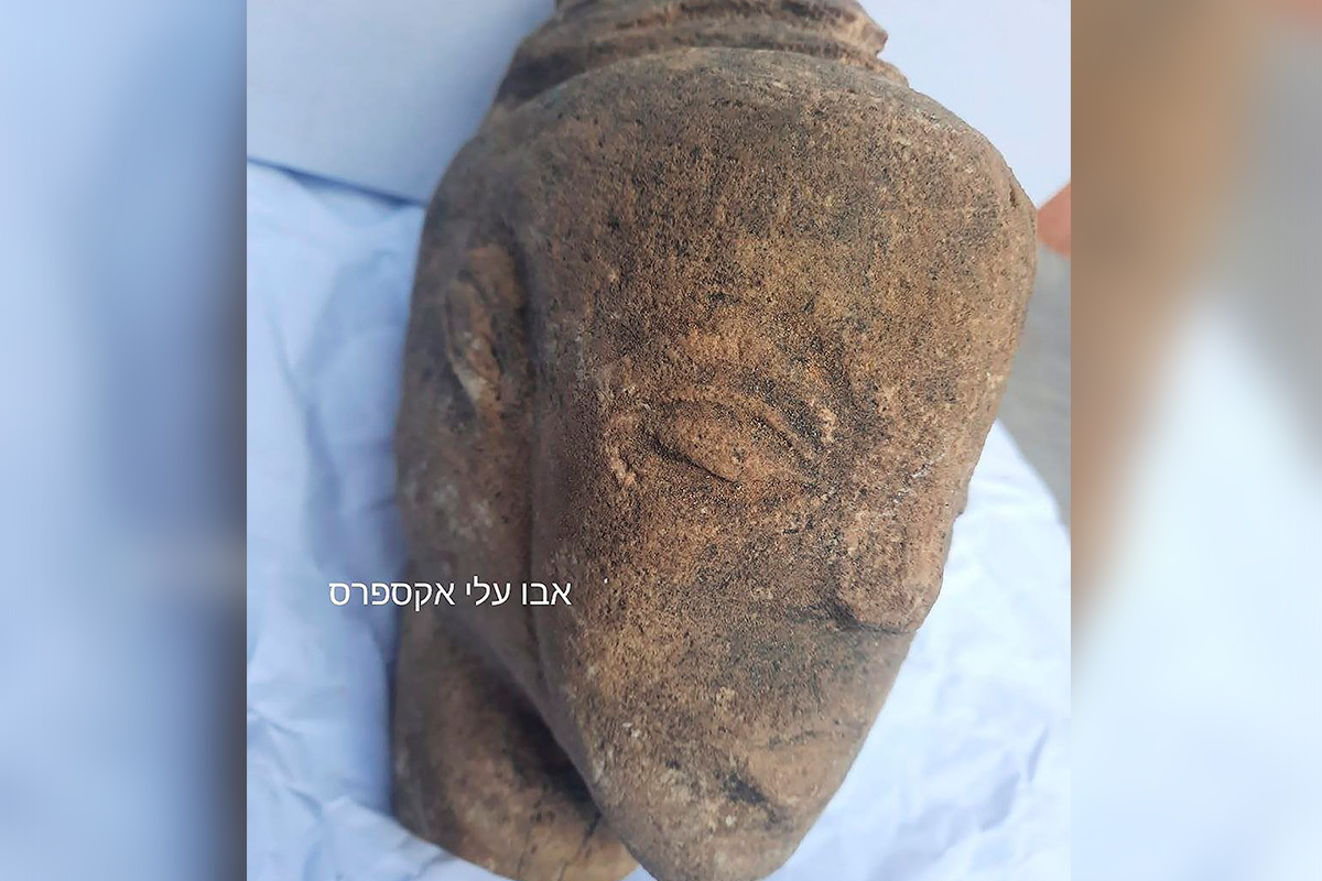 Descubren estatuilla milenaria