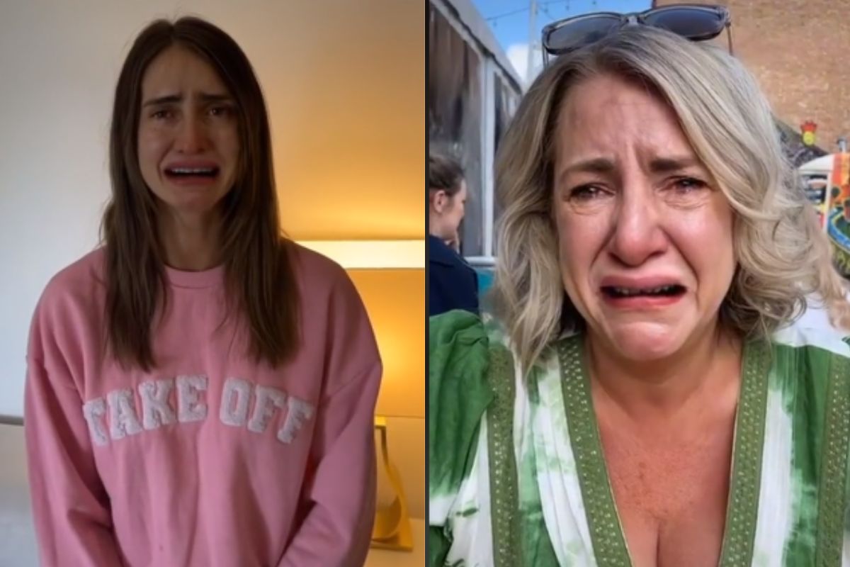Foto:Captura de pantalla|¡Si te ríes pierdes! Se viralizan videos usando el filtro “sad face” en TikTok