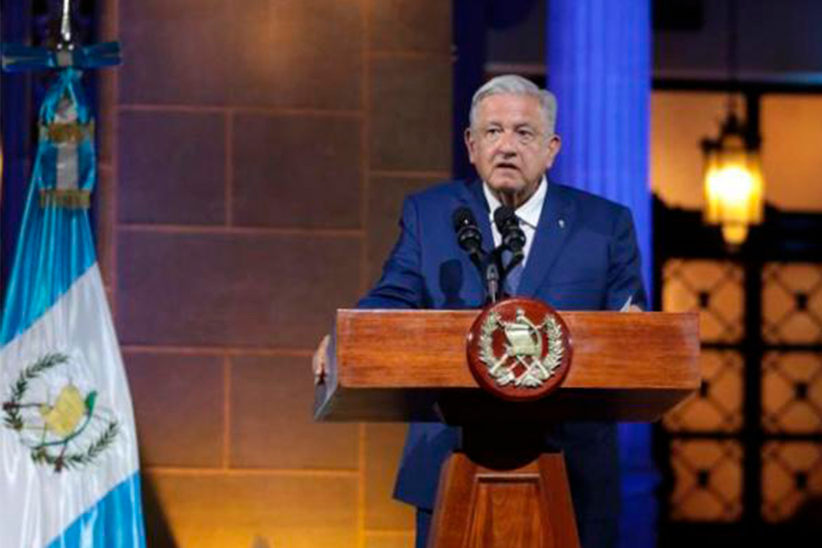 Insiste AMLO en Guatemala que EU apoye con recursos para frenar la migración