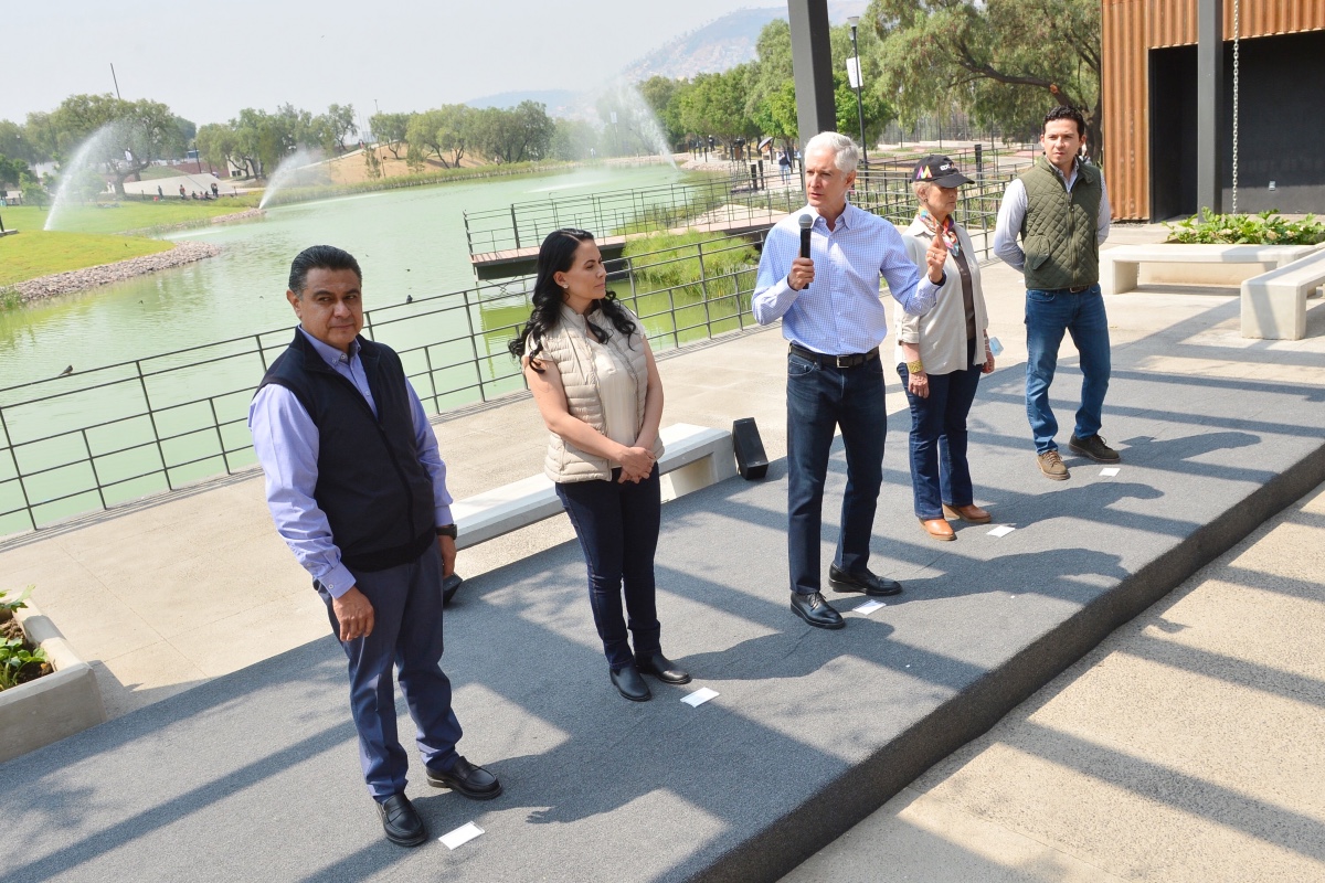 Entrega Alfredo Del Mazo el Parque de la Ciencia de Tlalnepantla