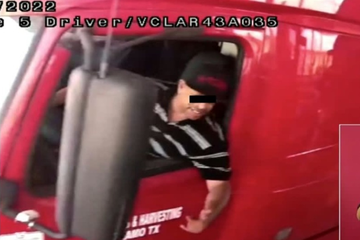 Homero Z, conductor del tráiler que trasladó a los migrantes.