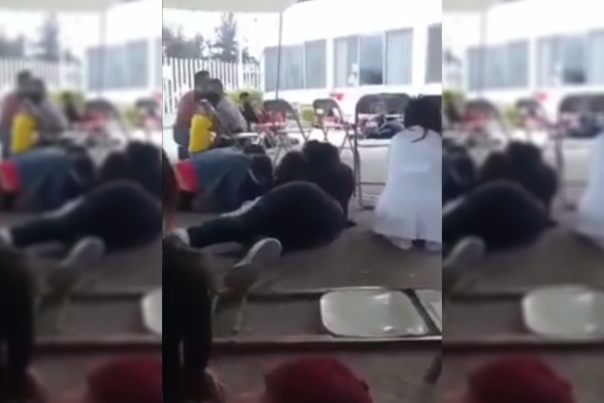 Este martes se reportaron disparos en un centro de vacunación covid-19 en Puebla.