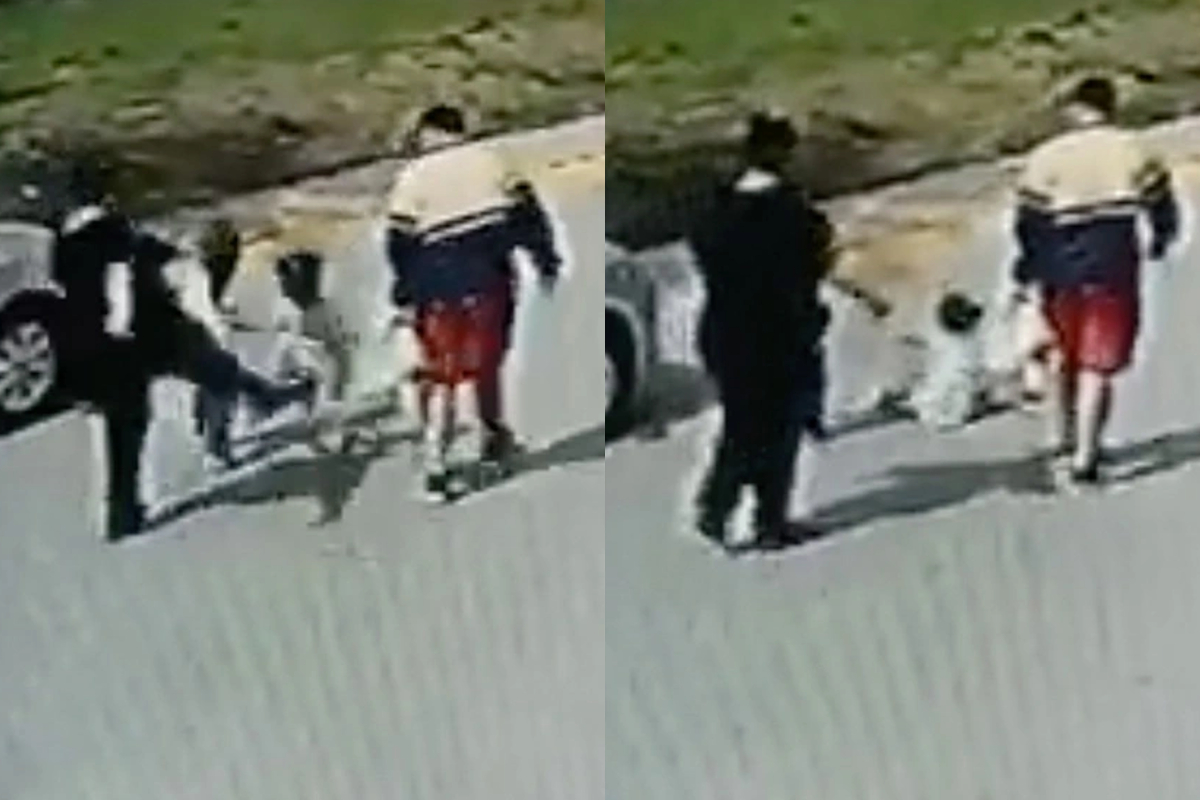 DIF Cuautitlán Izcalli investiga el video de una niña pateada.