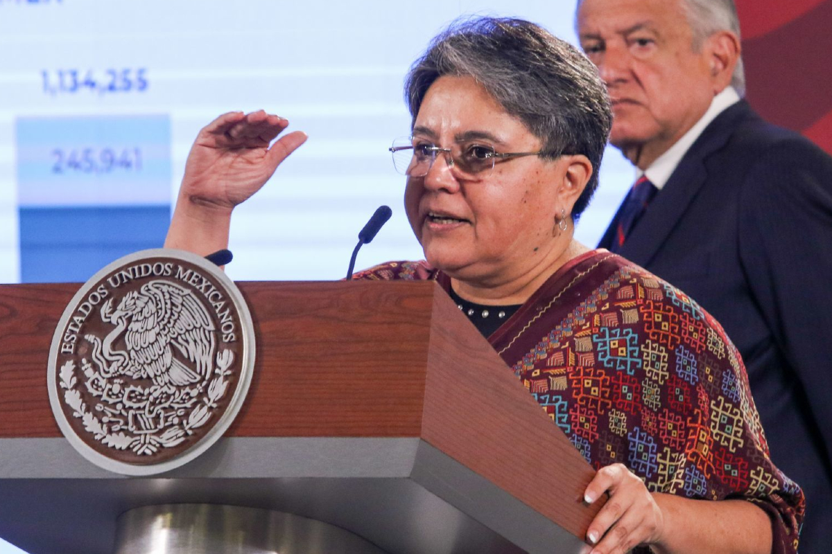 La Secretaría de Economía, a cargo de Raquel Buenrostro recibió la solicitud de consultas del TMEC por el maíz transgénico.