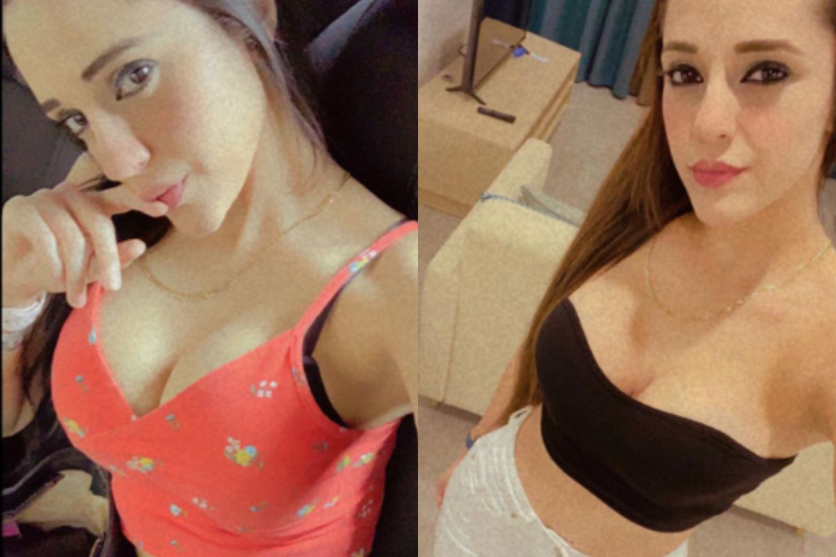 Foto:Instagram/@caarlagarzaa|Ella es Carla Garza, la aficionada de Tigres que se alzó la blusa en el estadio