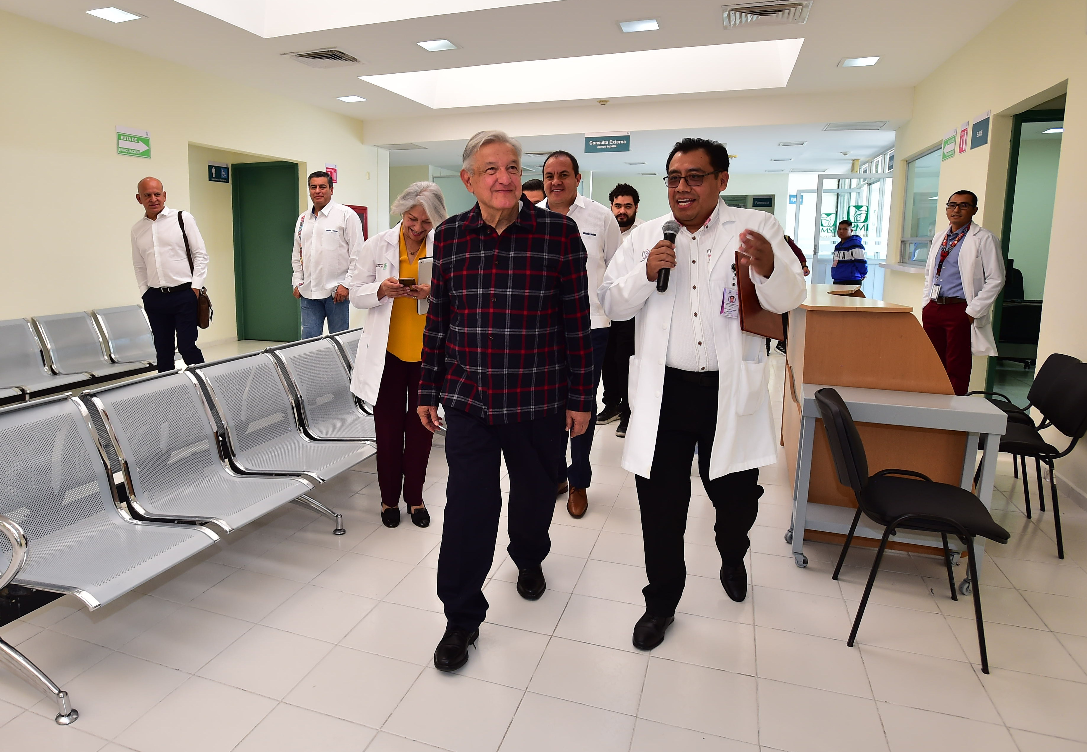 Foto: IMSS | Europa AMLO añadió que su administración ya cuenta con el abastecimiento suficiente de medicamentos para 2023 y 2024.