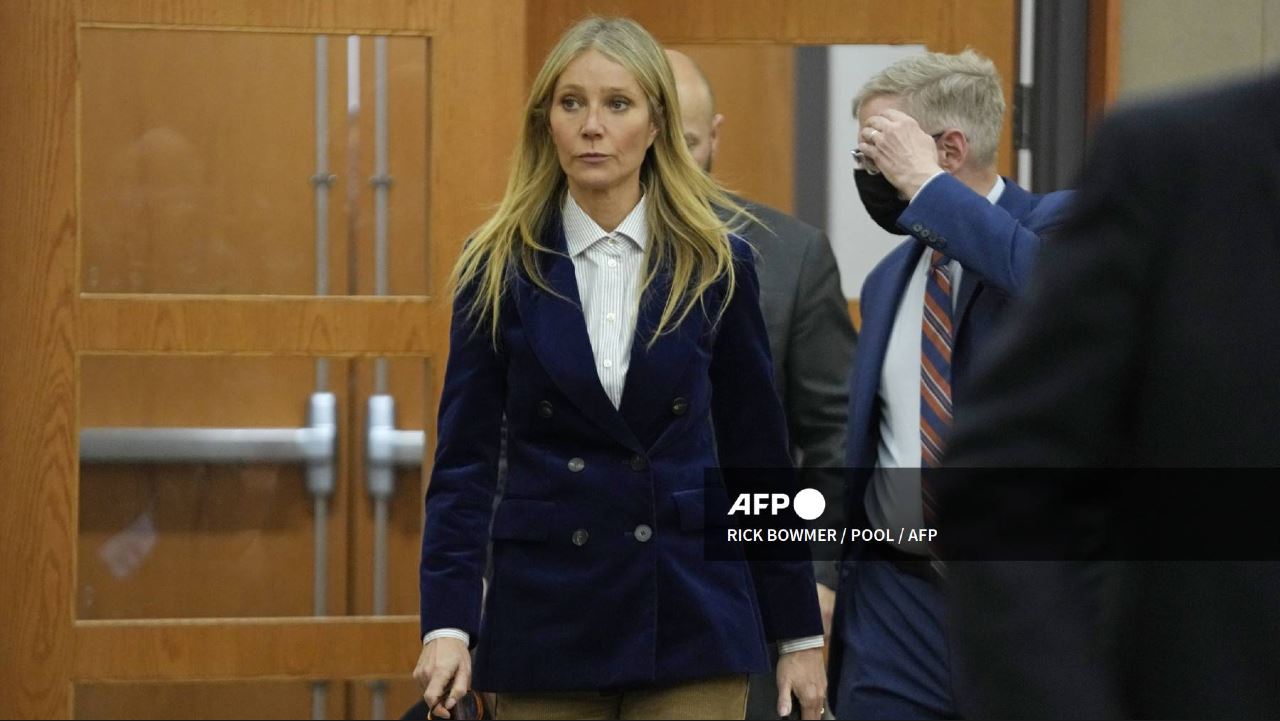 AFP | Gwyneth Paltrow durante juicio en EU.