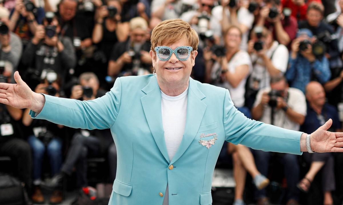 Sir Elton John. Foto: Agencia EFE.