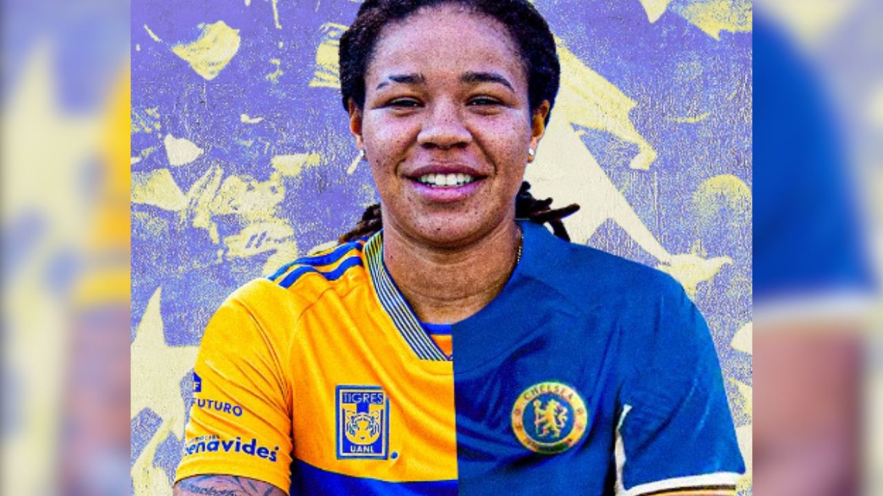 Foto:Twitter/@TigresFemenil|¡Bye Tigres! Mia Fishel se despide de las amazonas; se irá al Chelsea